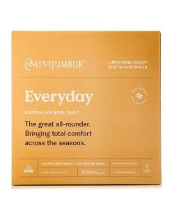 Best Pirce 🌟 MiniJumbuk Everyday Australian Wool Quilt 😀