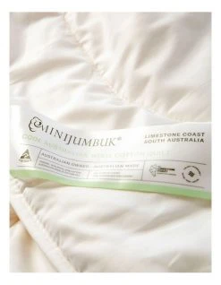 Budget ✨ MiniJumbuk Cool Australian Wool Cotton Quilt 🔥 -Cozy Bed Store 241677100 5 1 720x928