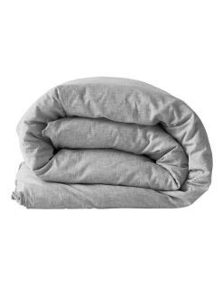 Promo 🎁 Aura Home Chambray Fringe Bedlinen Collection in Dove 🌟 -Cozy Bed Store 516025450 4 1 720x928