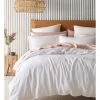 Buy 👏 Australian House & Garden Sandy Cape Washed Belgian Linen Quilt Cover Set White ✔️