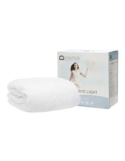 Cheap 🌟 Downia Ultimate Light Summer 50/50 Duck Down & Feather Quilt White 😀 -Cozy Bed Store 543956410 3 720x928