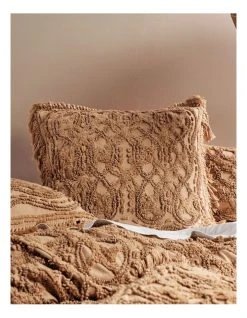 Brand new ✔️ Linen House Somers European Pillowcase Biscotti 🔥 -Cozy Bed Store 581516830 792394750 2 720x928