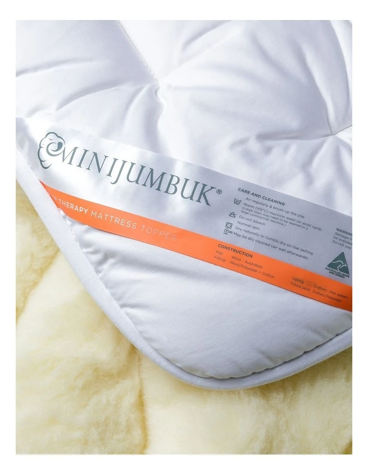 Buy ❤️ MiniJumbuk Sleep Therapy Wool Mattress Topper 🤩 4 Buy ❤️ MiniJumbuk Sleep Therapy Wool Mattress Topper 🤩 - Image 4