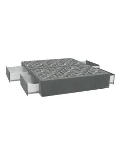 Best deal ⌛ SleepMaker Velvet Base with Four Drawers & Bracket Sterling 👏