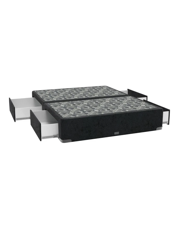 Budget ๐ SleepMaker Velvet Base with Four Drawers & Bracket Black โ๏ธ 1 Budget ๐ SleepMaker Velvet Base with Four Drawers & Bracket Black โ๏ธ