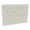 Deals ⭐ SleepMaker Champagne Velvet Tufted 120cm Low Bedhead Champagne ✨