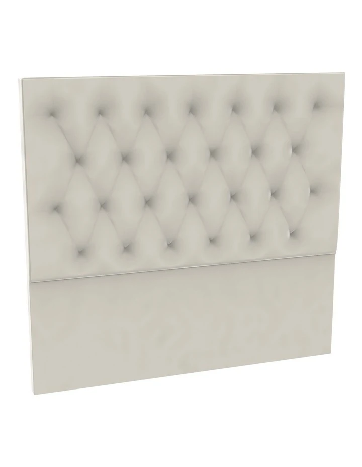 Discount โ๏ธ SleepMaker Champagne Velvet Tufted Bedhead 150cm High ๐ 1 Discount โ๏ธ SleepMaker Champagne Velvet Tufted Bedhead 150cm High ๐