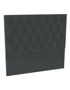 New 😍 SleepMaker Lead Velvet Tufted Bedhead 150cm High 🌟