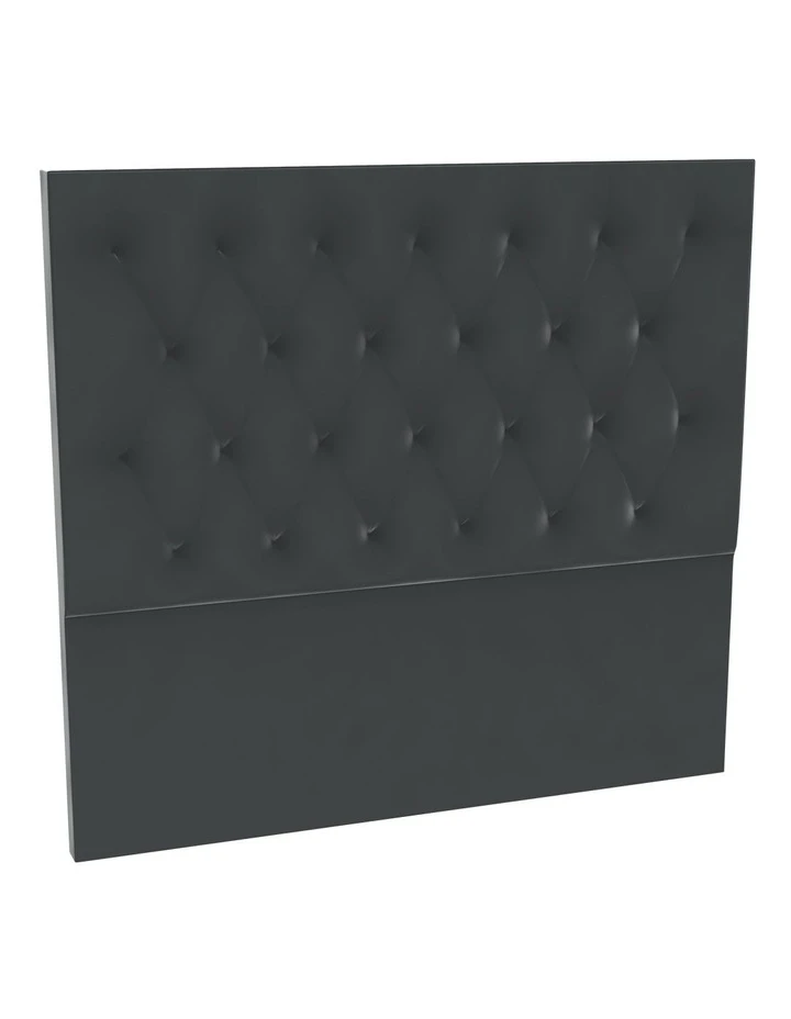 New ๐ SleepMaker Lead Velvet Tufted Bedhead 150cm High ๐ 1 New ๐ SleepMaker Lead Velvet Tufted Bedhead 150cm High ๐