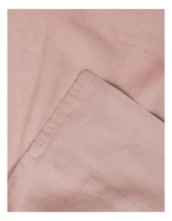 Flash Sale 🎉 Australian House & Garden Sandy Cape Washed Belgian Linen Sheet Set Pink 😉 -Cozy Bed Store 602571610 693492850 2 2 720x928