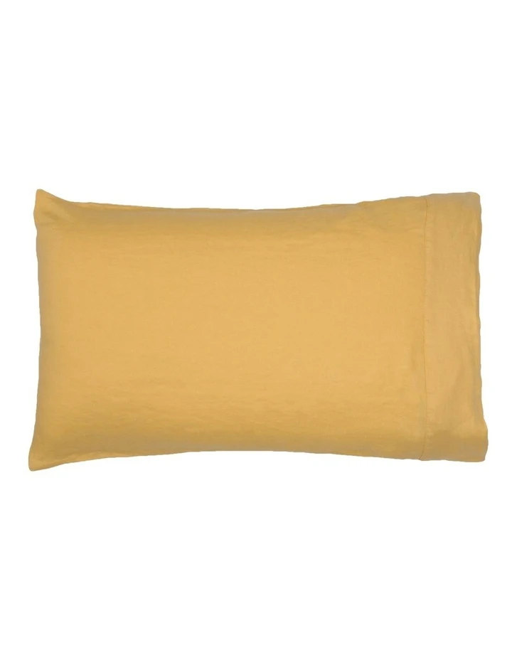 Cheapest ❤️ Australian House & Garden Sandy Cape Washed Belgian Linen Sheet Set Saffron ❤️ 2 Cheapest ❤️ Australian House & Garden Sandy Cape Washed Belgian Linen Sheet Set Saffron ❤️ - Image 2