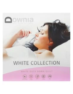 Hot Sale 💯 Downia 'White Collection' 85/15 White Duck Down & Feather Quilt 🌟