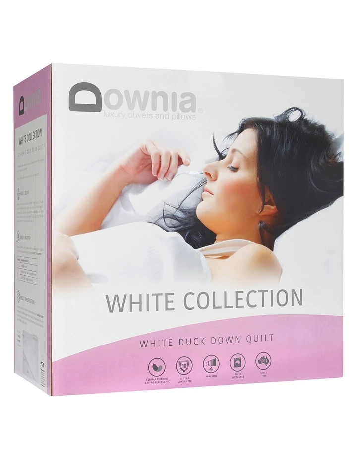 Hot Sale ๐ฏ Downia 'White Collection' 85/15 White Duck Down & Feather Quilt ๐ 2 Hot Sale ๐ฏ Downia 'White Collection' 85/15 White Duck Down & Feather Quilt ๐ - Image 2