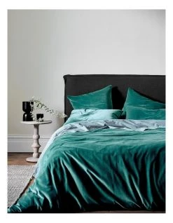 Brand new 🥰 Aura Home Luxury Velvet Bedlinen Collection in Forest Night 🎉