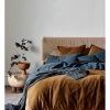 Cheapest ❤️ Aura Home Luxury Velvet Bedlinen Collection in Tobacco ⭐