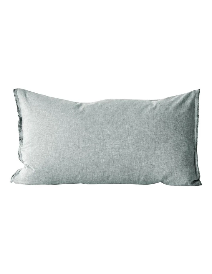 Cheap 😍 Aura Home Chambray Fringe Bedlinen Collection in Mineral ⌛ 5 Cheap 😍 Aura Home Chambray Fringe Bedlinen Collection in Mineral ⌛ - Image 5