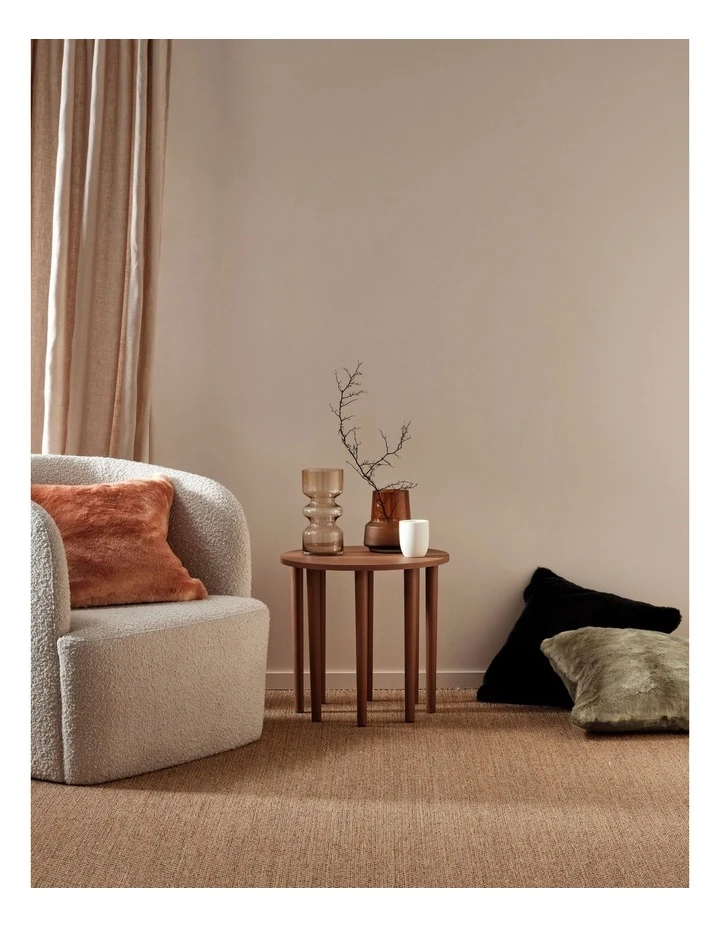 Promo 😀 Linen House Selma Square Cushion Burnt Orange ✨ 2 Promo 😀 Linen House Selma Square Cushion Burnt Orange ✨ - Image 2