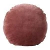 Coupon 🔥 Aura Home Luxury Velvet 45cm Round Cushion in Pink ✔️