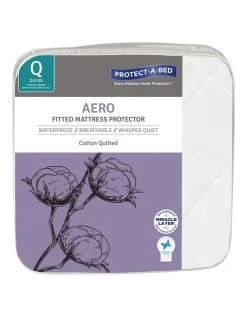 Best reviews of 💯 Protect-A-Bed Aero Cotton Quilted Waterproof Fitted Mattress Protector 👏