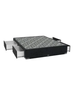 Hot Sale 💯 SleepMaker Velvet Black 4 Drawer Split Base ⌛