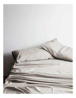 Best Sale ⌛ Aura Home Chambray Vintage Sheet Set in Mink 🌟 -Cozy Bed Store 691849990 691849540 1 1 720x928