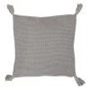 Discount ✔️ Vue Melaky Knit Tassel Cushion Grey 😍