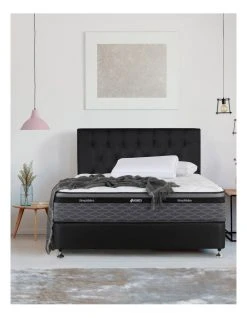 New 🎉 SleepMaker Miracoil Advance Espresso Medium 5 Mattress White 🔔 -Cozy Bed Store 719416630 1 1 720x928