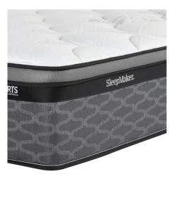 New 🎉 SleepMaker Miracoil Advance Espresso Medium 5 Mattress White 🔔 -Cozy Bed Store 719416630 4 1 720x928