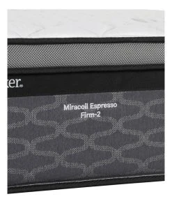 Best Pirce ❤️ SleepMaker Miracoil Advance Espresso Firm 2 Mattress White 🎉 -Cozy Bed Store 719416720 5 720x928