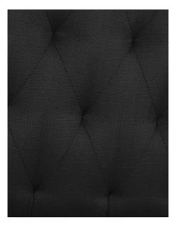 Coupon 💯 SleepMaker Opus Tufted Fabric Bedhead 150Cm Raven ❤️ -Cozy Bed Store 719419870 3 720x928