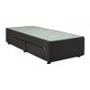 Promo ⭐ Sealy Space Saver Left Hand 2 Drawer Base Black 👏