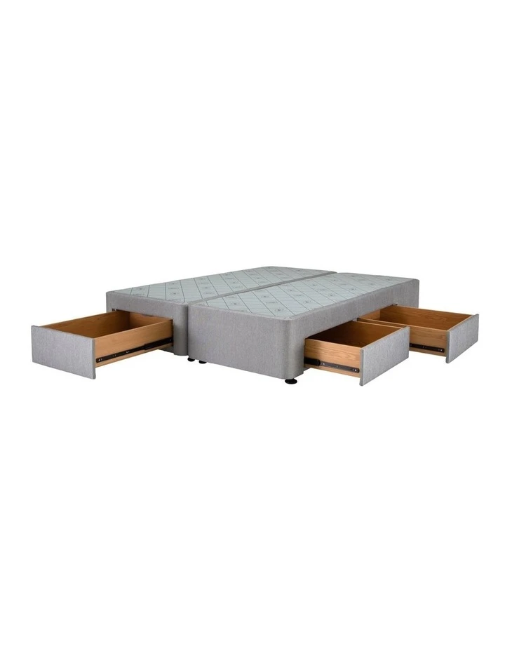 Discount ❤️ Sealy Space Saver Left Hand 2 Drawer Base Granite 🧨 1 Discount ❤️ Sealy Space Saver Left Hand 2 Drawer Base Granite 🧨