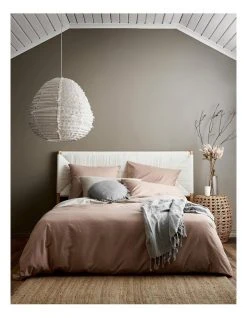 Outlet ⭐ Aura Home Halo Organic Cotton Bedlinen Collection in Rosewater ⭐