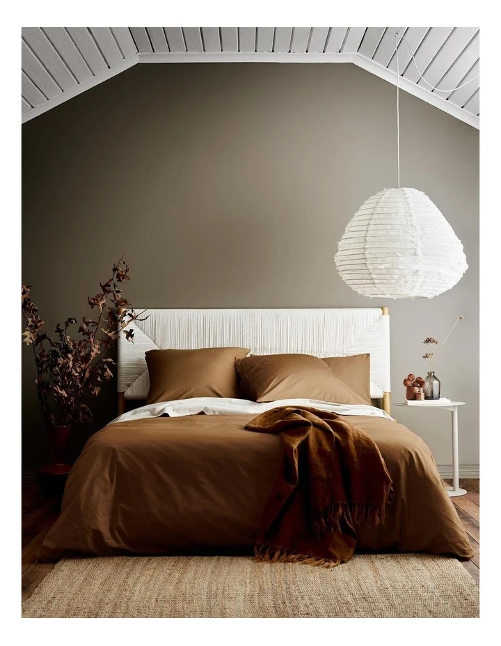 Best Pirce ✔️ Aura Home Halo Organic Cotton Bedlinen Collection in Tobacco ✨ 1 Best Pirce ✔️ Aura Home Halo Organic Cotton Bedlinen Collection in Tobacco ✨