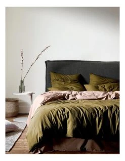 Brand new 🎁 Aura Home Halo Organic Cotton Bedlinen Collection in Khaki 🤩