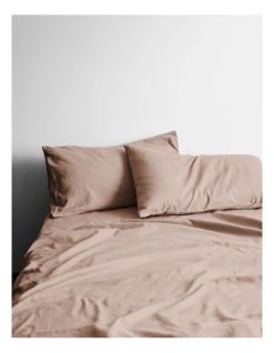 Outlet 🥰 Aura Home Halo Organic Cotton Sheet Set in Rosewater 🎉
