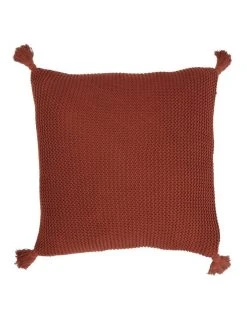 Buy 👏 Vue Melaky Tassel Cushion Burnt Orange 😍