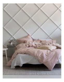 Outlet 😀 Linen House Nimes Quilt Cover Set Rose ⭐