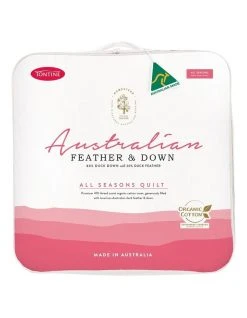 Buy 😉 Tontine Homestead Australian 80% Duck Down with 20% Duck Feather All Seasons Quilt ❤️