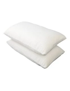 Best Pirce 👏 Giselle Bedding Set of 2 Visco Elastic Memory Foam Pillows 🥰