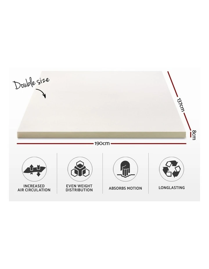 Best deal โค๏ธ Giselle Bedding Double Size Memory Foam Mattress Topper ๐ 2 Best deal โค๏ธ Giselle Bedding Double Size Memory Foam Mattress Topper ๐ - Image 2
