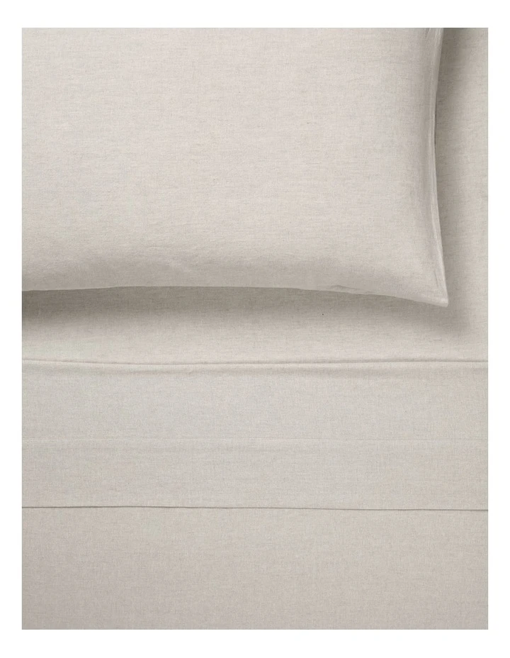 Deals โค๏ธ Linen House Nimes Linen Sheet Set Natural ๐ 2 Deals โค๏ธ Linen House Nimes Linen Sheet Set Natural ๐ - Image 2