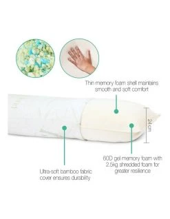 Wholesale 🔔 Giselle Bedding Full Body Memory Foam Pillow 👏 -Cozy Bed Store 757640980 3 720x928