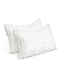 Top 10 ❤️ Giselle Bedding Set of 2 Rayon King Memory Foam Pillow ✨