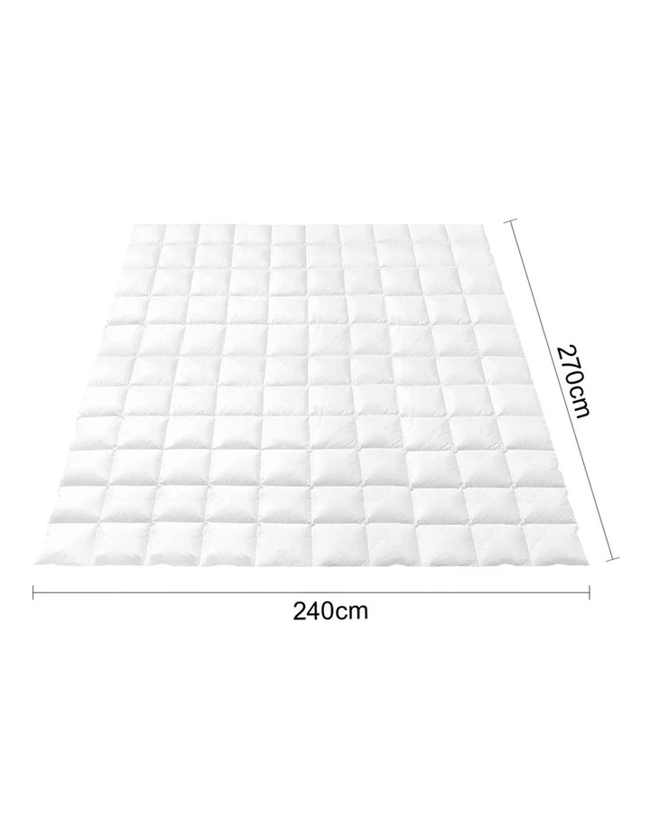 Best deal ❤️ Giselle Bedding Super King Size Duck Down Quilt ⭐ 2 Best deal ❤️ Giselle Bedding Super King Size Duck Down Quilt ⭐ - Image 2