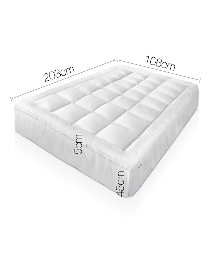 Cheapest π€© Giselle Bedding King Single Size Bamboo Matress Topper β¨ 2 Cheapest π€© Giselle Bedding King Single Size Bamboo Matress Topper β¨ - Image 2