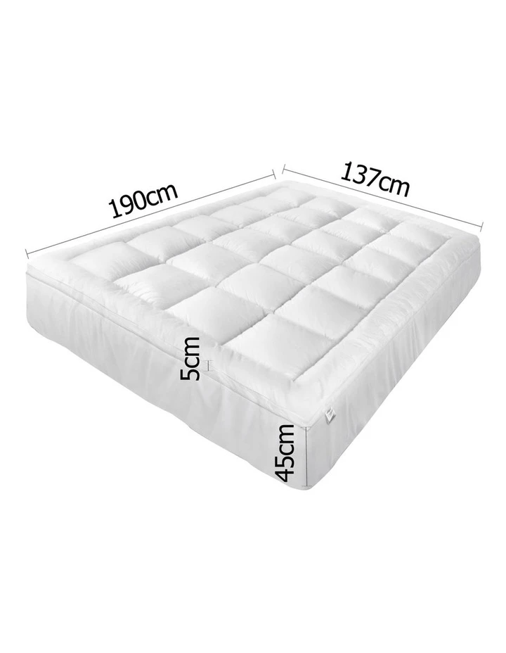 Flash Sale 😀 Giselle Bedding Double Size Memory Resistant Mattress Topper ✨ 2 Flash Sale 😀 Giselle Bedding Double Size Memory Resistant Mattress Topper ✨ - Image 2