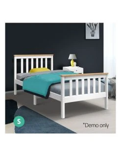 Buy ⭐ Artiss Single Wooden Bed Frame PONY Timber Mattress Base Bedroom Furniture Kids ✔️ -Cozy Bed Store 758131750 3 720x928