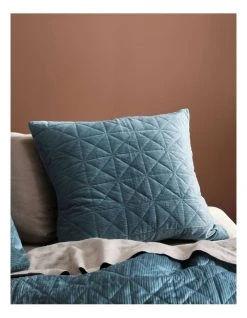 Discount 🔥 Linen House Heath Quilt Cover Set Teal ⭐ -Cozy Bed Store 773531920 841913830 5 720x928