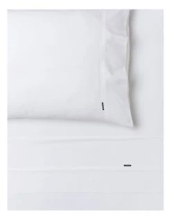 New 🛒 Linen House 375TC TENCEL Sheet Set in White 😉